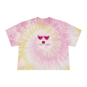 Relaxed Fit Women's Tie-Dye Crop Tee By Magoosattic