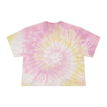 Relaxed Fit Women's Tie-Dye Crop Tee By Magoosattic